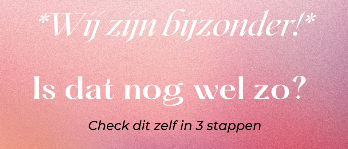 Zijn dit écht jullie kernwaarden?